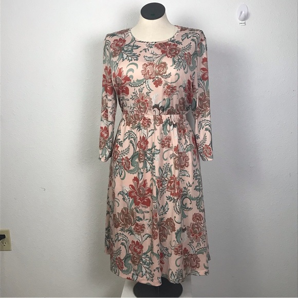 Serengeti Set Of 2 Skirt / Top Women’s Size L Multicolor Pullover 3/4 Sleeve - Picture 15 of 16